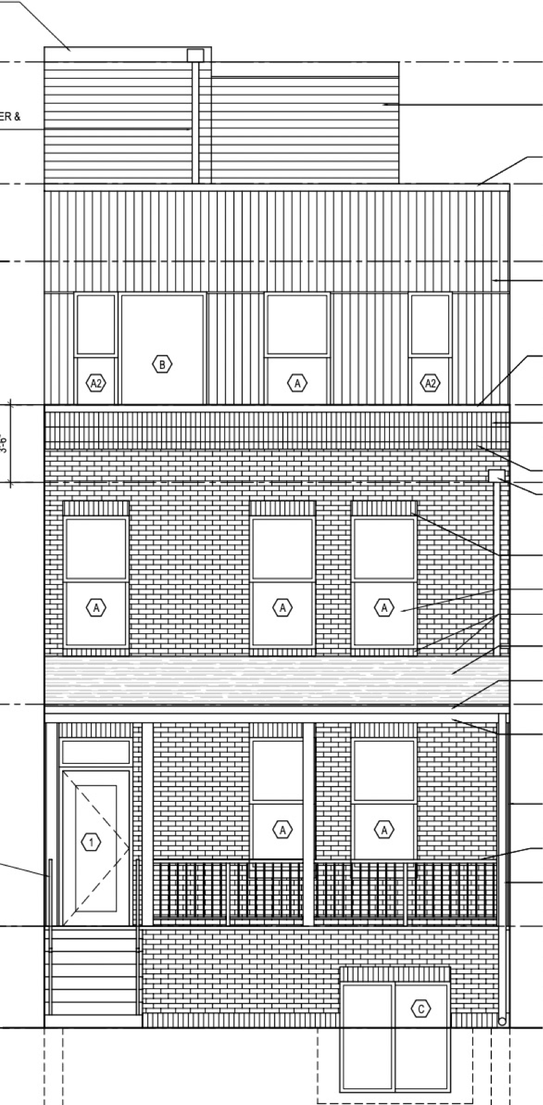 5012 Market St architectural elevation